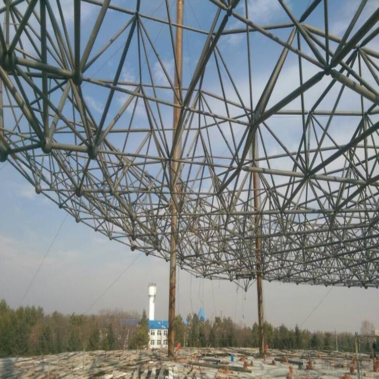 池州球形网架钢结构施工方案